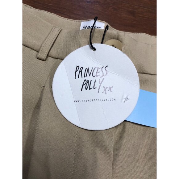 BNWT Princess Polly Archer Pants Taupe - Size 6 - Picture 3 of 6
